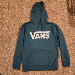Vans Men's Teal Hoodie